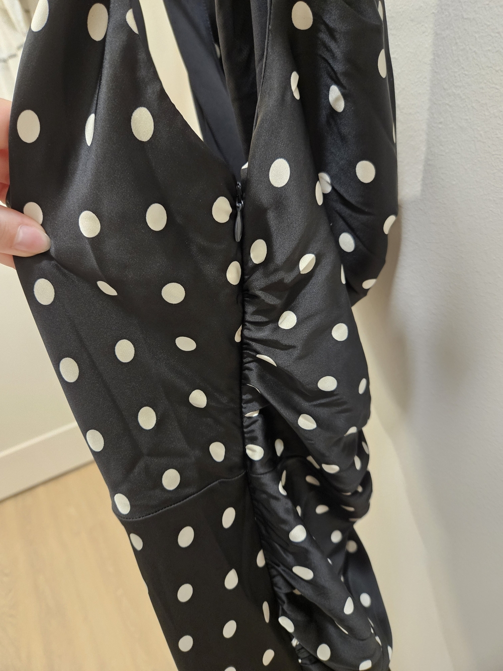 Abercrombie & Fitch Polka Dot Formal Maxi Dress - Picture 4 of 10